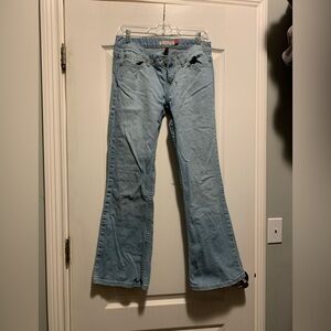 Aeropostale Early 2000s Hailey Skinny Flare Jeans Size 9/10 Short